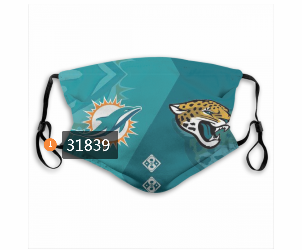 NFL Miami Dolphins 1142020 Dust mask with filter